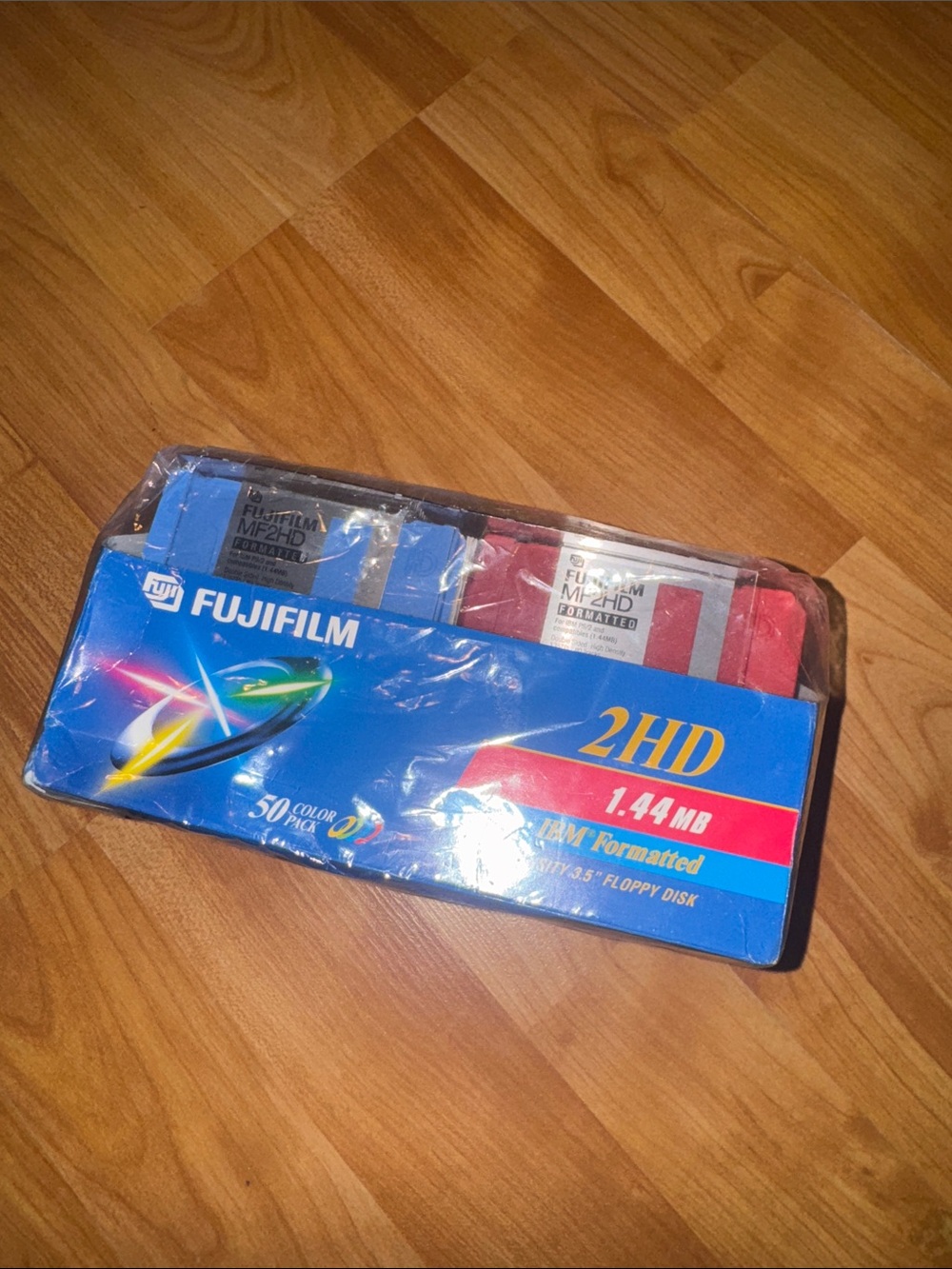 FujiFilm MF2HD Formatted 3.5" Floppy Disk IBM Formatted 1.44 MB 35 Color Pcs